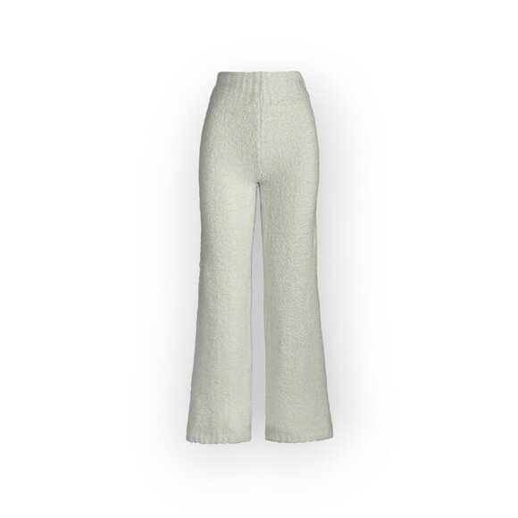 Warm Soft SKIMS Cozy Knit Pants Bone Size 4X5X Plus Size Stretchy Lounge Wear - Picture 14 of 14